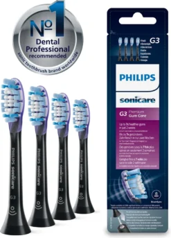 Philips Sonicare G3 Premium Gum Care HX9054/33 - Opzetborstel - 4 Stuks -Oral B Shop 864x1200