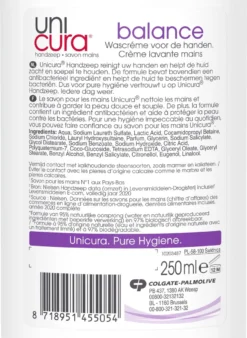 Unicura Balans Antibacteriële Vloeibare Handzeep - 6 X 250 Ml - Voordeelverpakking 12 Unicura Balans Antibacteriële Vloeibare Handzeep - 6 X 250 Ml - Voordeelverpakking -Oral B Shop 876x1200 1