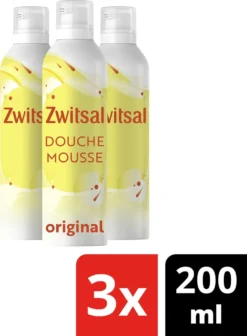 Alternative view of Zwitsal Voor Jou Douche Mousse Met De Milde En Zachte Geur Van Zwitsal Original Milde Reiniging Voor Een Zachte Huid 3 X 200 Ml