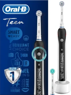 Oral B Oral-B Smartseries Teen - Elektrische Tandenborstel - Powered By Braun - 1 Handvat En 2 Opzetborstels