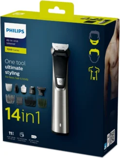 Philips Multigroom Series 7000 MG7745/15 - Multigroom - Met 14 Opzetstukken -Oral B Shop 911x1200 3