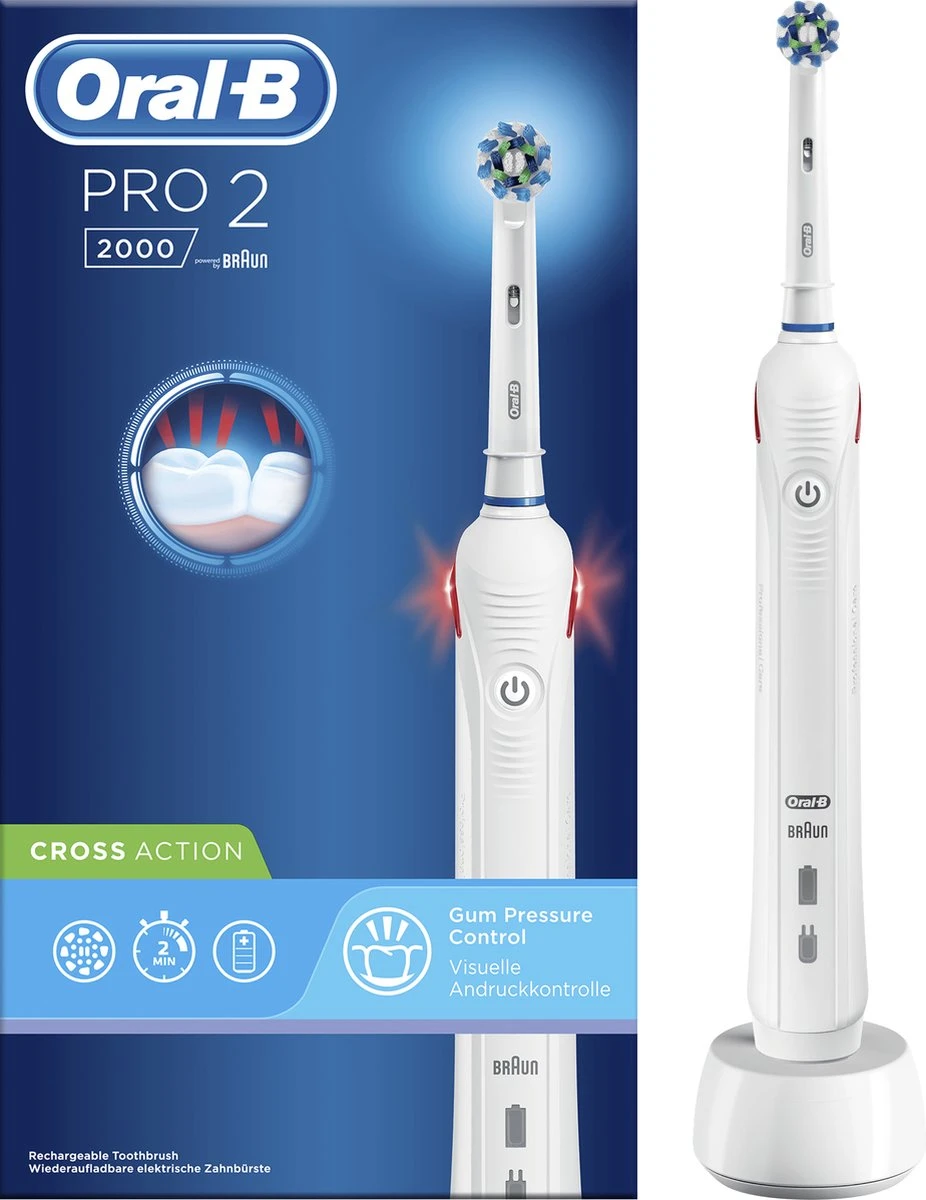 Oral B Oral-B Pro 2 2500 - Zwart - Elektrische Tandenborstel 11 Oral B Oral-B Pro 2 2500 - Zwart - Elektrische Tandenborstel - Afbeelding 11