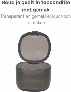 Gebitsbakje - Beugelbakje - Incl. Lekbakje - Roze - Voor - Beugel - Kunstgebit - Prothese - Beugelbakje - Beugeldoosje - Bakje -Oral B Shop 931x1200 1