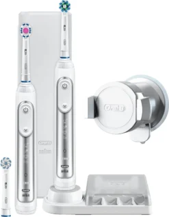 Oral B Oral-B Genius 8900 - Elektrische Tandenborstel Duoverpakking - Wit -Oral B Shop 935x1200