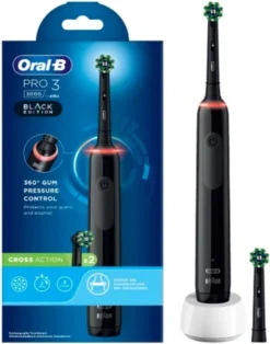 Oral B ORAL-B Pro3 3000 Cross Action - Elektrische Tandenborstel - 2 Opzetborstels