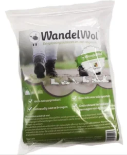 Merkloos WandelWol 40 Gram - De Oplossing Bij Blaren En Voet Ongemak - Antidruk & Antiblaar