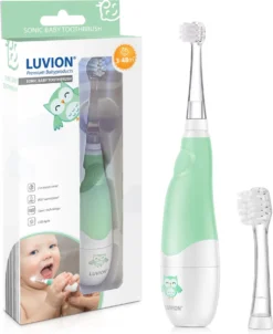 Luvion 250S - Sonische Elektrische Tandenborstel Voor Baby En Peuter - 0 T/m 4 Jaar - Met Timer